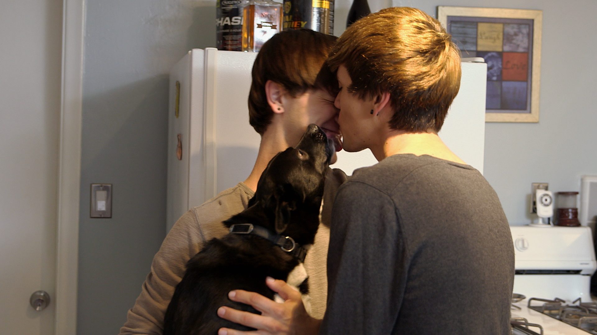 Nick, Tony, Kissing, Dog Turbo, Happily Ever Avatar, Stage 13 Original, stage13network