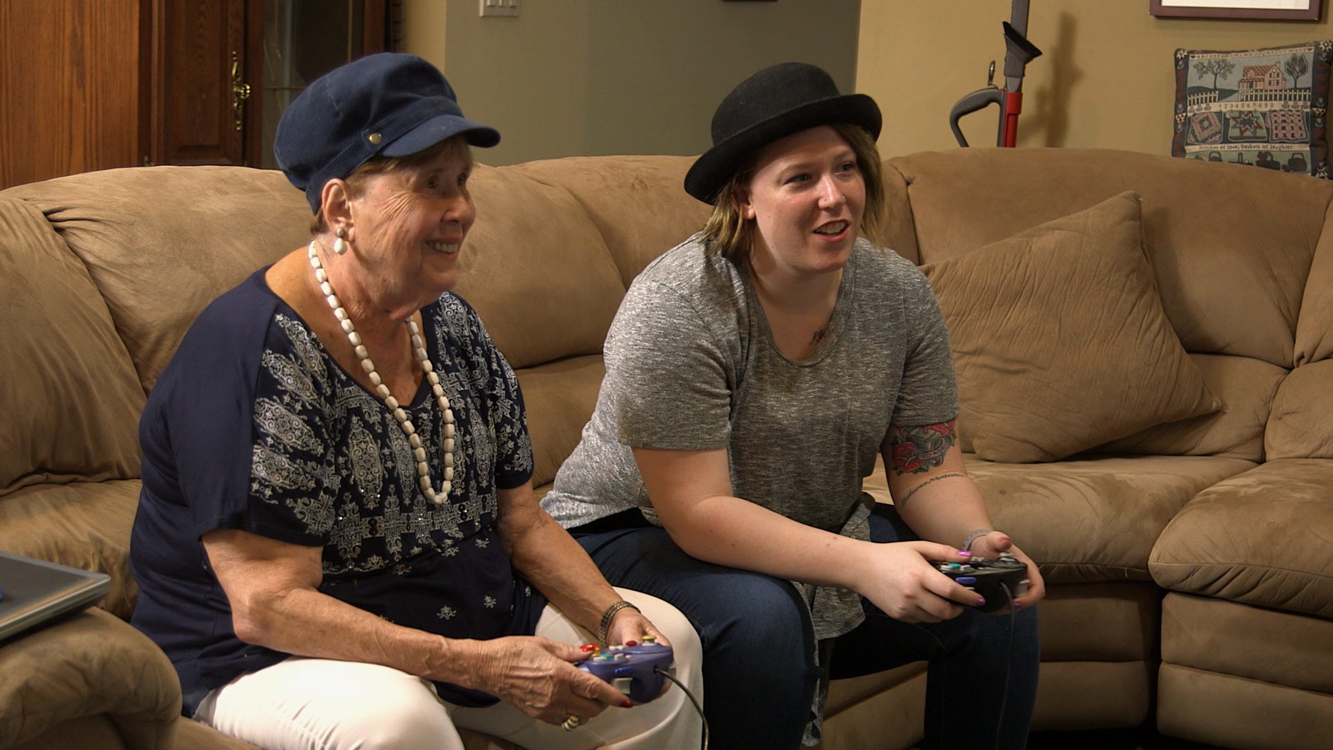 Chelsea, Grandma, Playing Video Games, Happily Ever Avatar, Stage 13 Original, stage13network