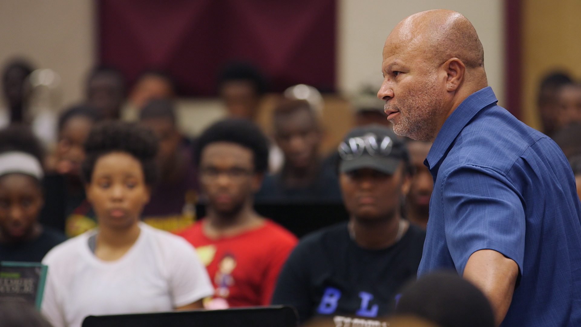 Band Leader, Director, Donovan Wells, Pracice, Rehearsal, Bethune-Cookman University, BCU, Marching Wildcats, Marching Orders, Stage 13 Original, stage13network