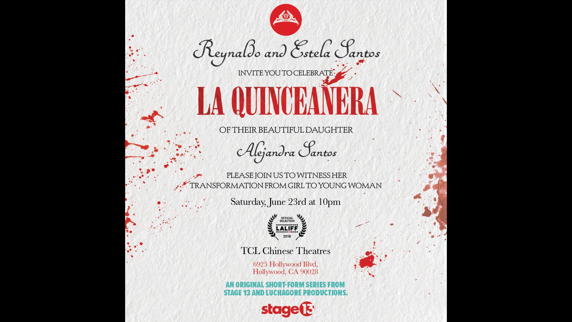 La Quinceañera Screening at LALIFF - Stage 13