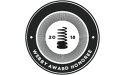 2018 Webby Award Honore