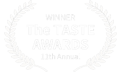 white taste awards laurel logo