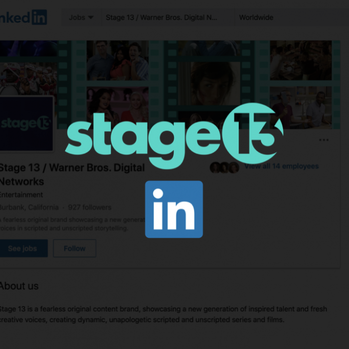 Follow Stage 13 on LinkedIn
