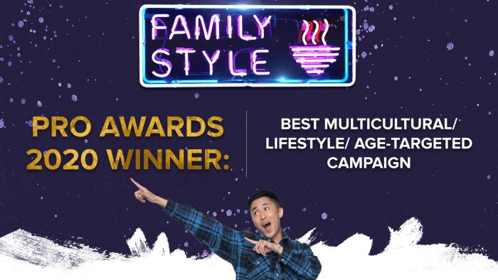 “Family Style” Wins Gold at the 2020 Pro Awards!